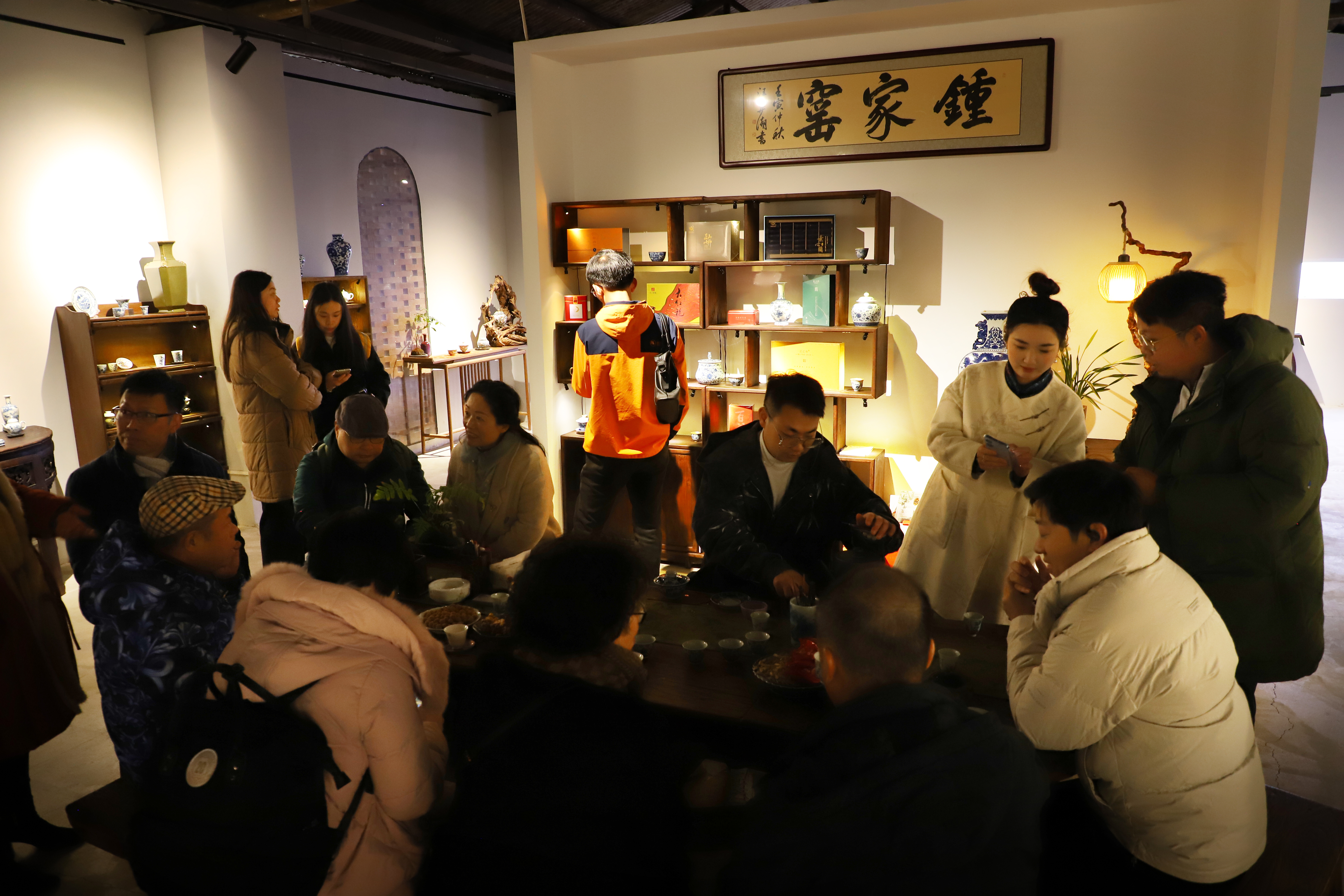 陶博城第二期瓷茶产业洽谈会圆满召开，国风茶器品牌钟家窑大获盛赞(图7)