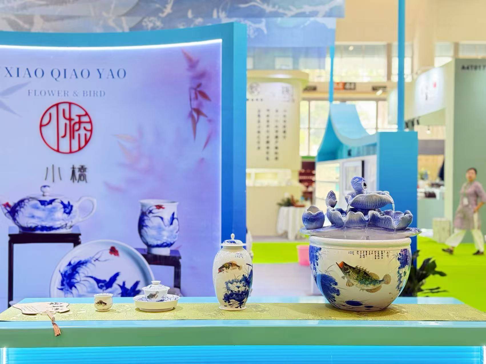 民国看王步，当代小桥窑——景德镇头部窑口品牌小桥窑亮相厦门茶博会大放异彩 2025年厦门国际茶产业（春季）博览会专题报道 (图5)