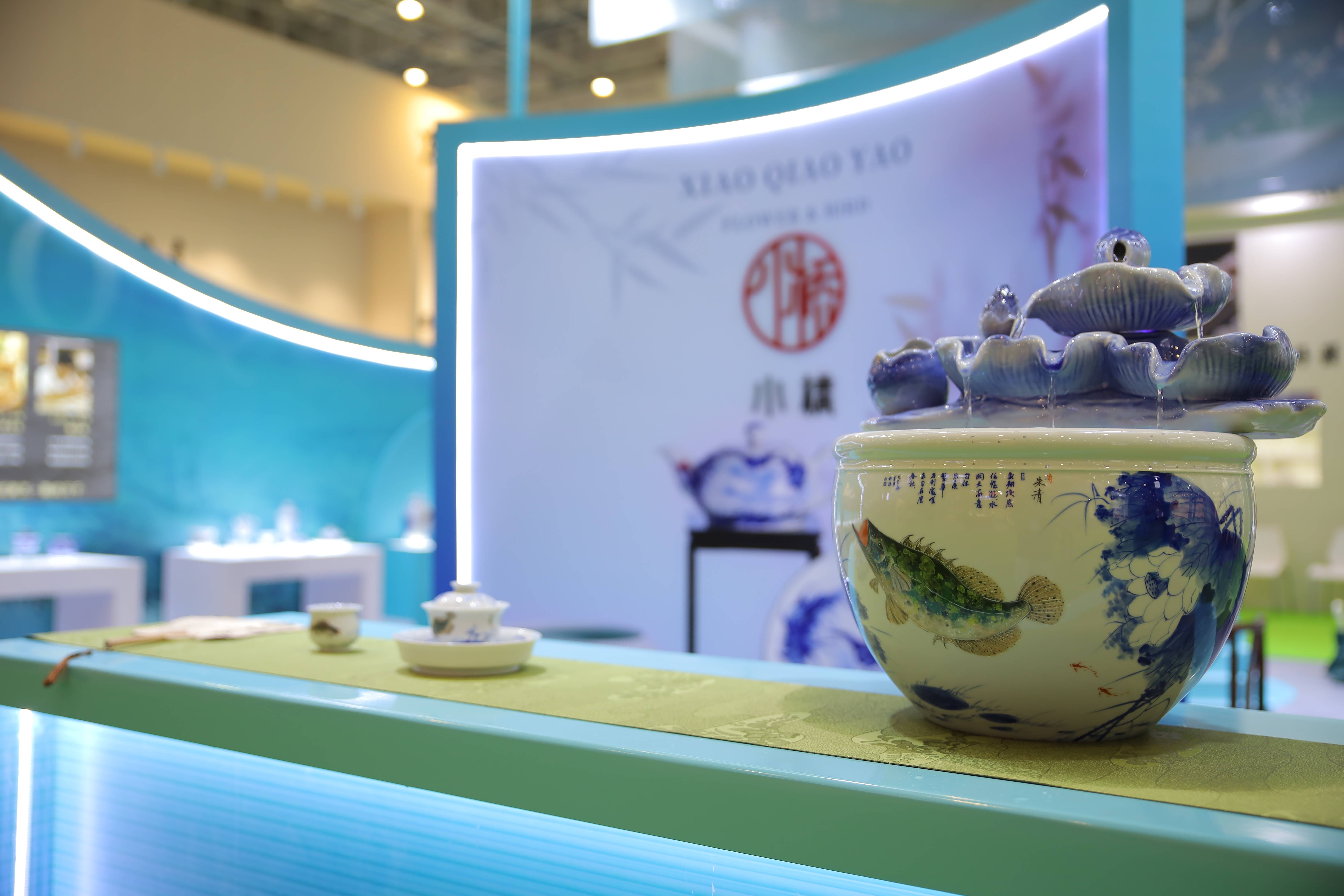 民国看王步，当代小桥窑——景德镇头部窑口品牌小桥窑亮相厦门茶博会大放异彩 2025年厦门国际茶产业（春季）博览会专题报道 (图6)