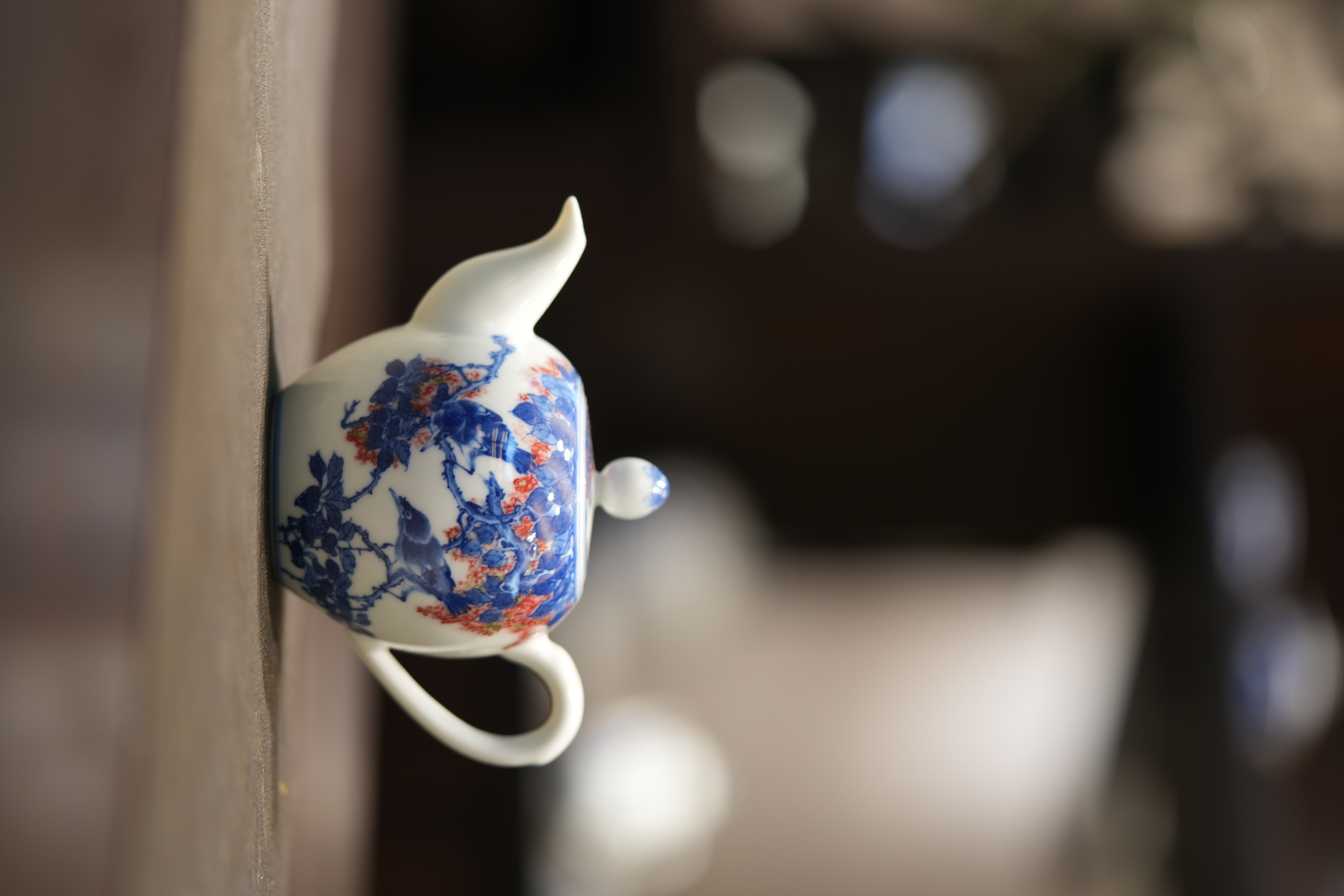 小桥窑｜十大经典之八哥观鱼系列：一眼千年的戏剧，一瓷百载的匠心(图5)