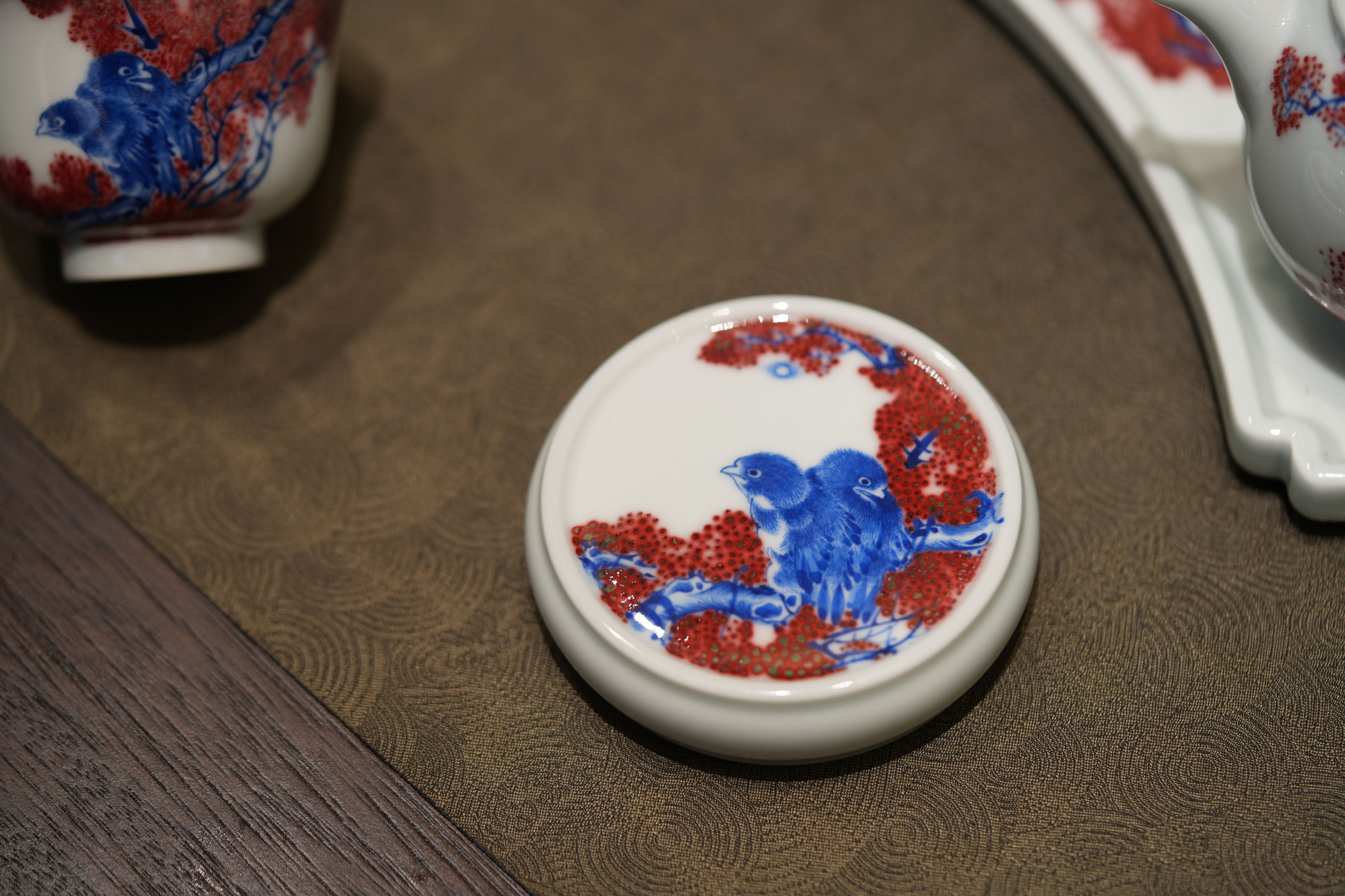 小桥窑｜十大经典之双栖图系列：瓷上对影，一世成双(图3)