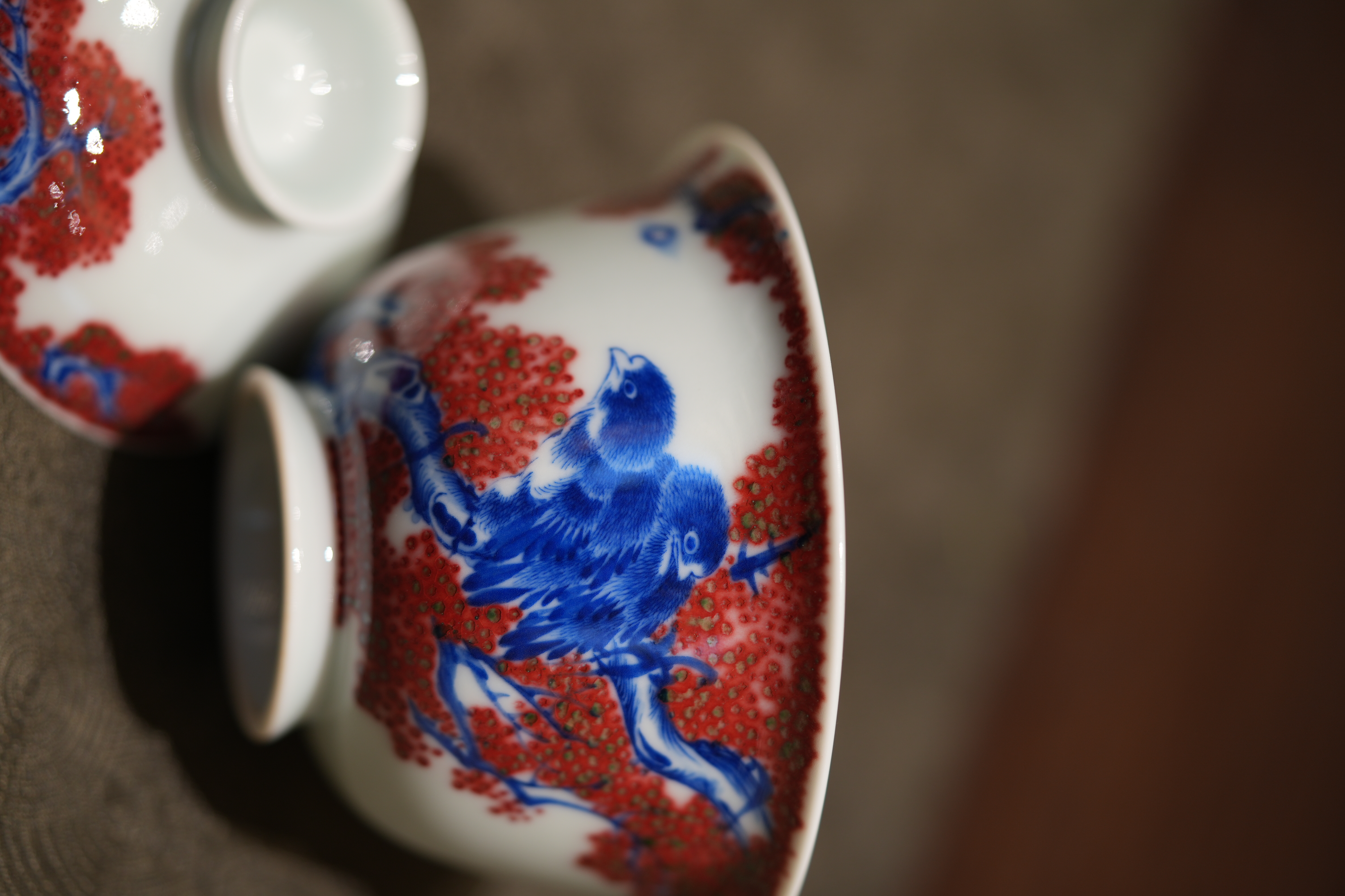 小桥窑｜十大经典之双栖图系列：瓷上对影，一世成双(图5)