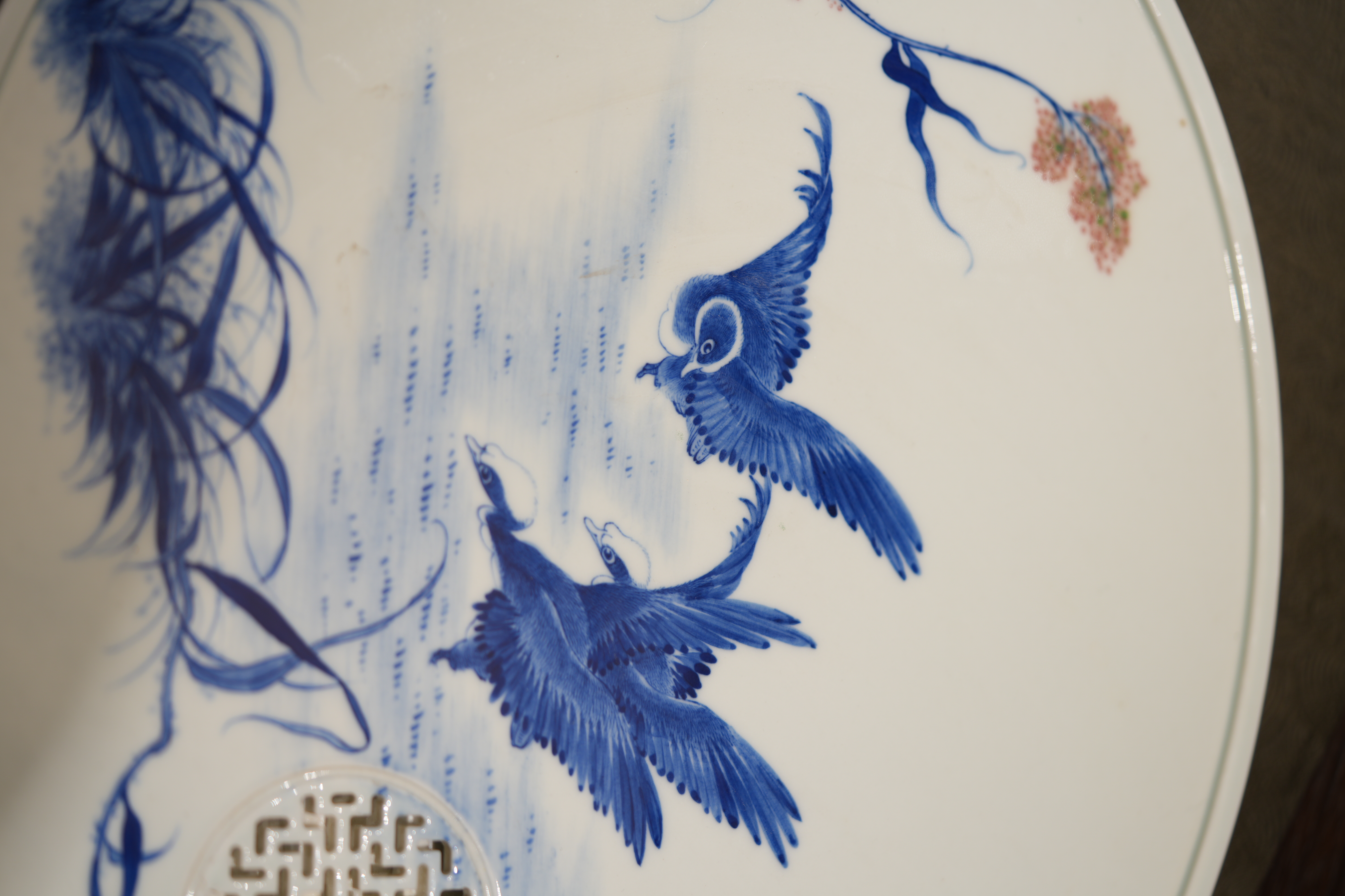 小桥窑｜十大经典之平沙落雁系列：一曲青花千年韵，满纸乡愁万里心(图3)