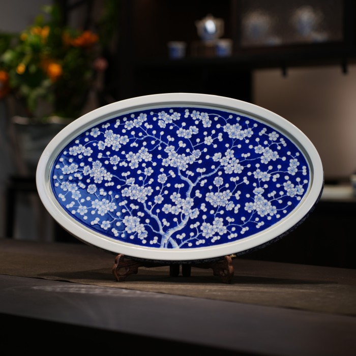 景德镇小桥窑青花冰梅：新一线窑口凭古法工艺征服茶器圈，成玩家“闭眼入”首选(图2)