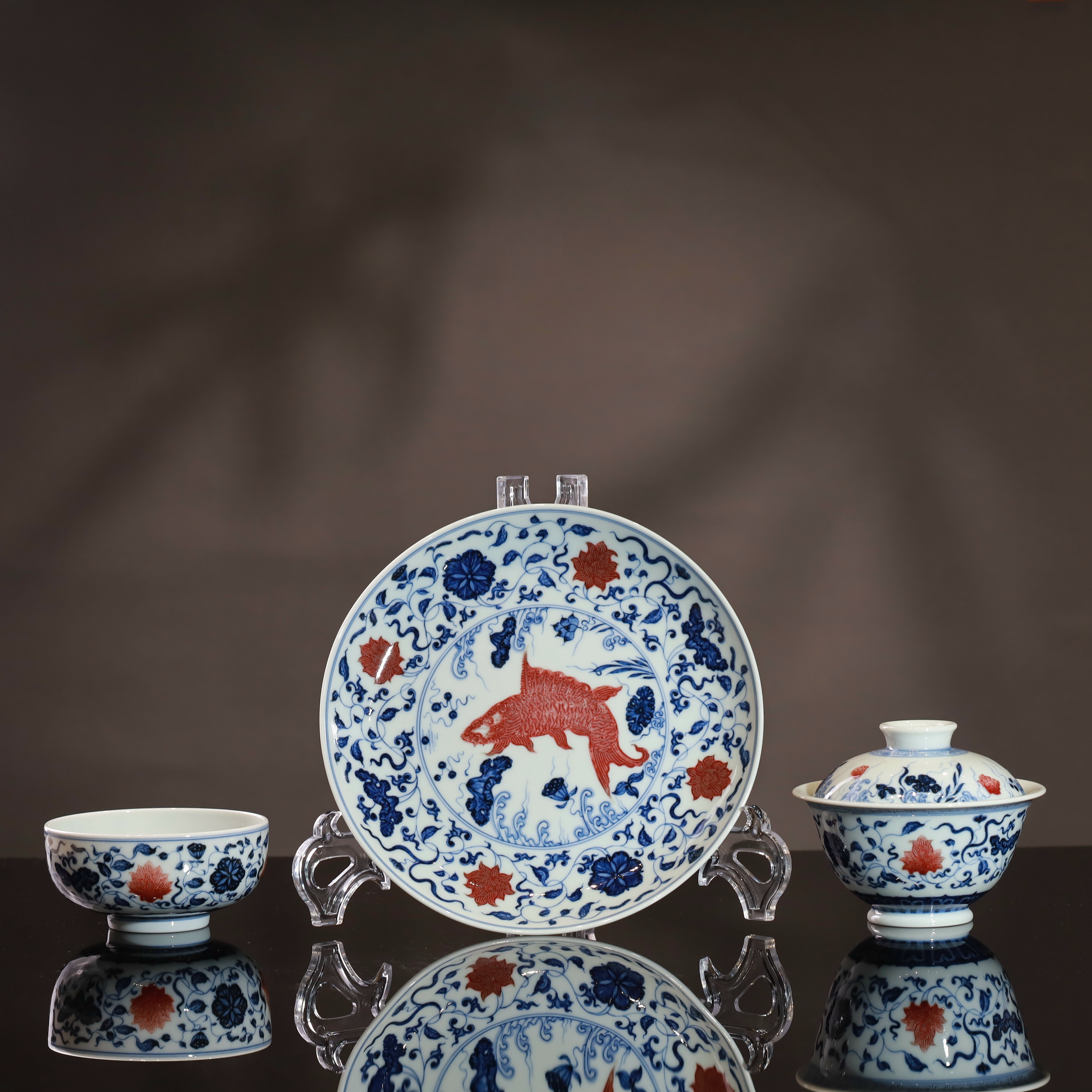 屹朴堂青花釉里红经典画片推荐(图4) 屹朴堂青花釉里红经典画片推荐(图4)