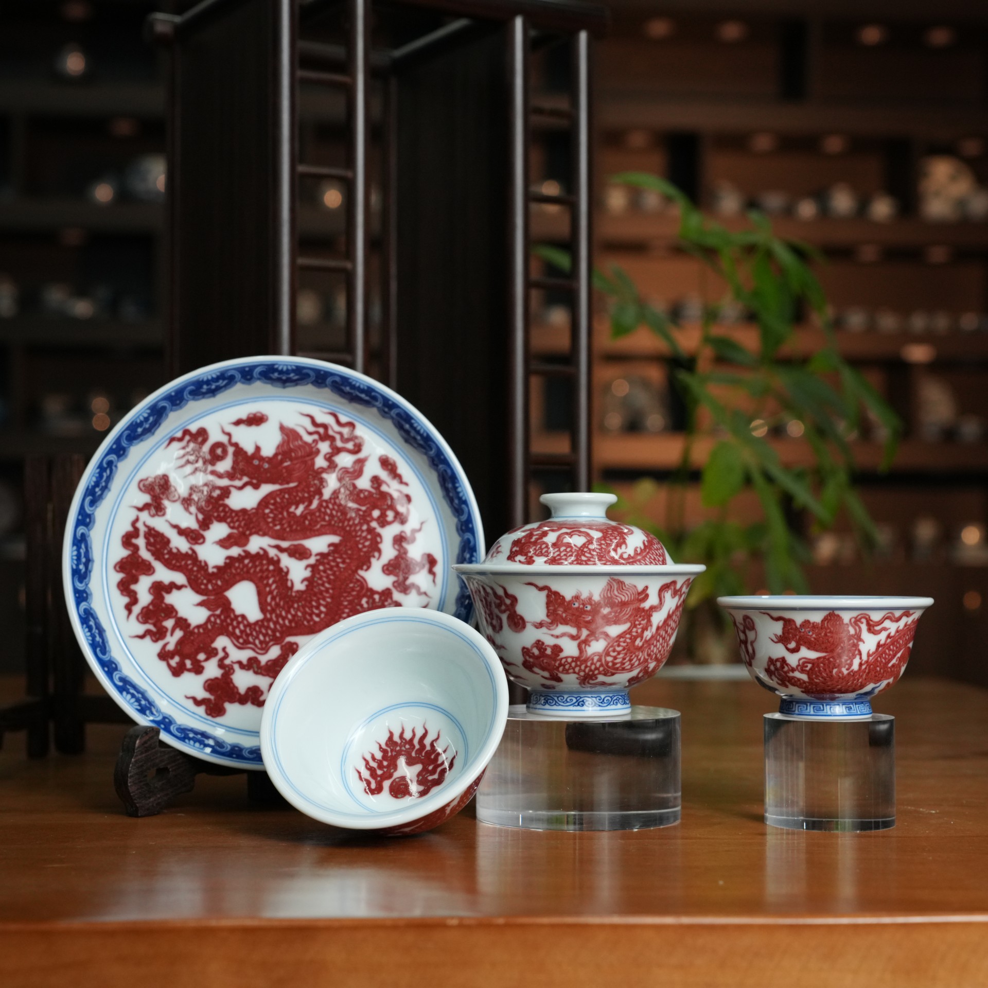 每日推荐：刘建锋窑青花釉里红三大经典系列(图2)