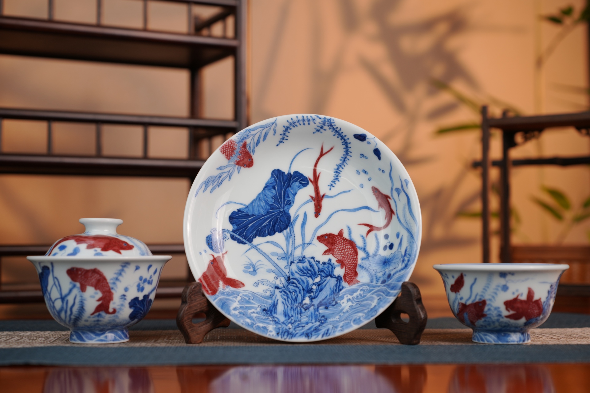 【每日推荐·刘建锋窑青花釉里红三大经典系列】(图2)