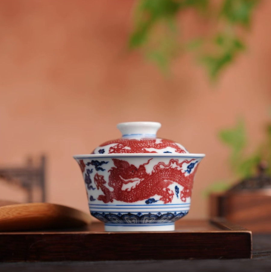 刘建锋窑精选穿越千年的窑火传奇，三款青花