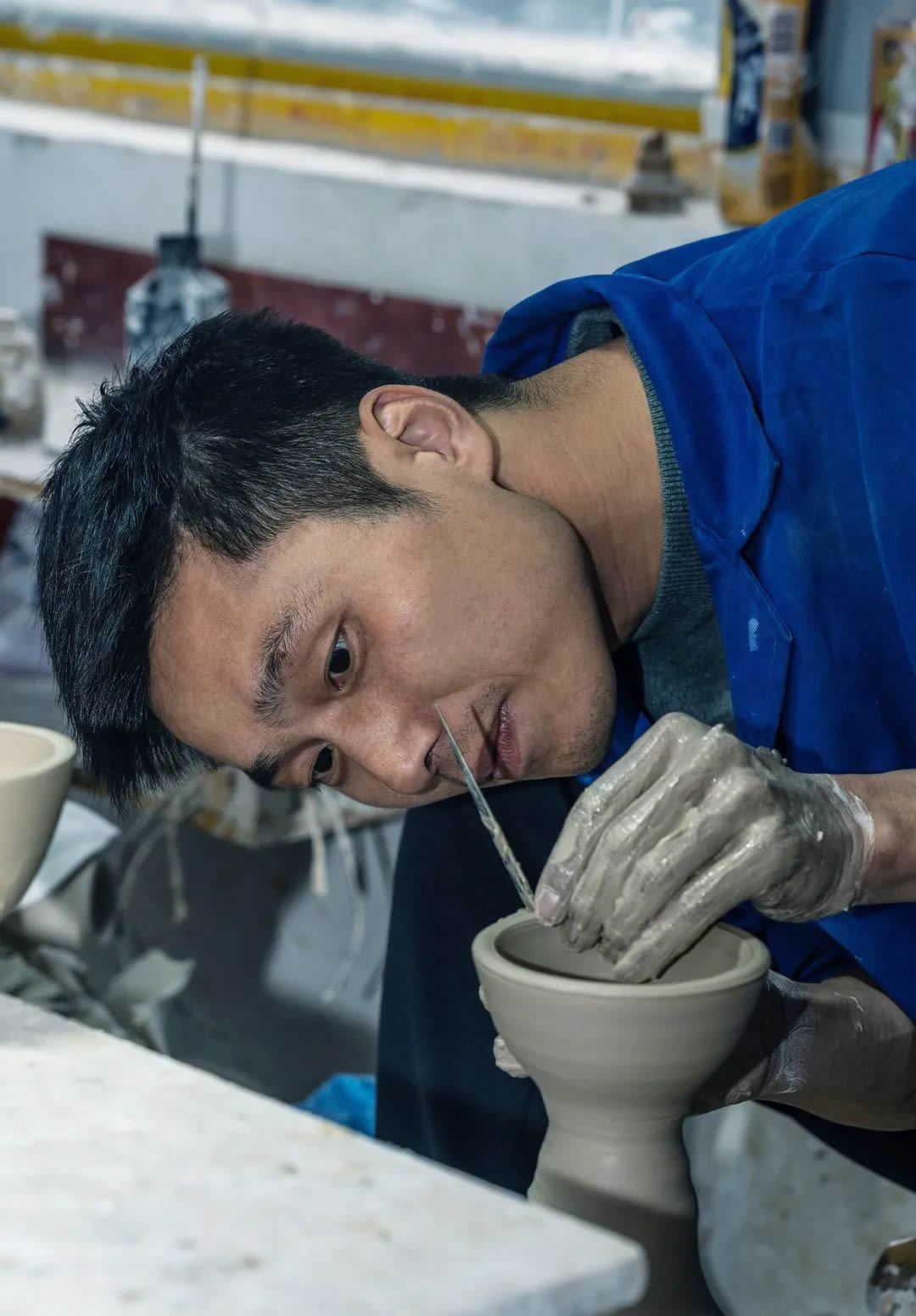 非遗传承人刘建锋窑：以青花釉里红重塑明代
