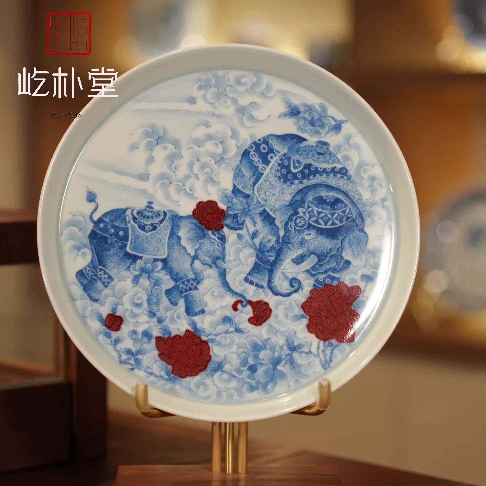 屹朴堂——以原矿釉里红重塑当代官窑标准，引领高端瓷器收藏新风尚(图3)