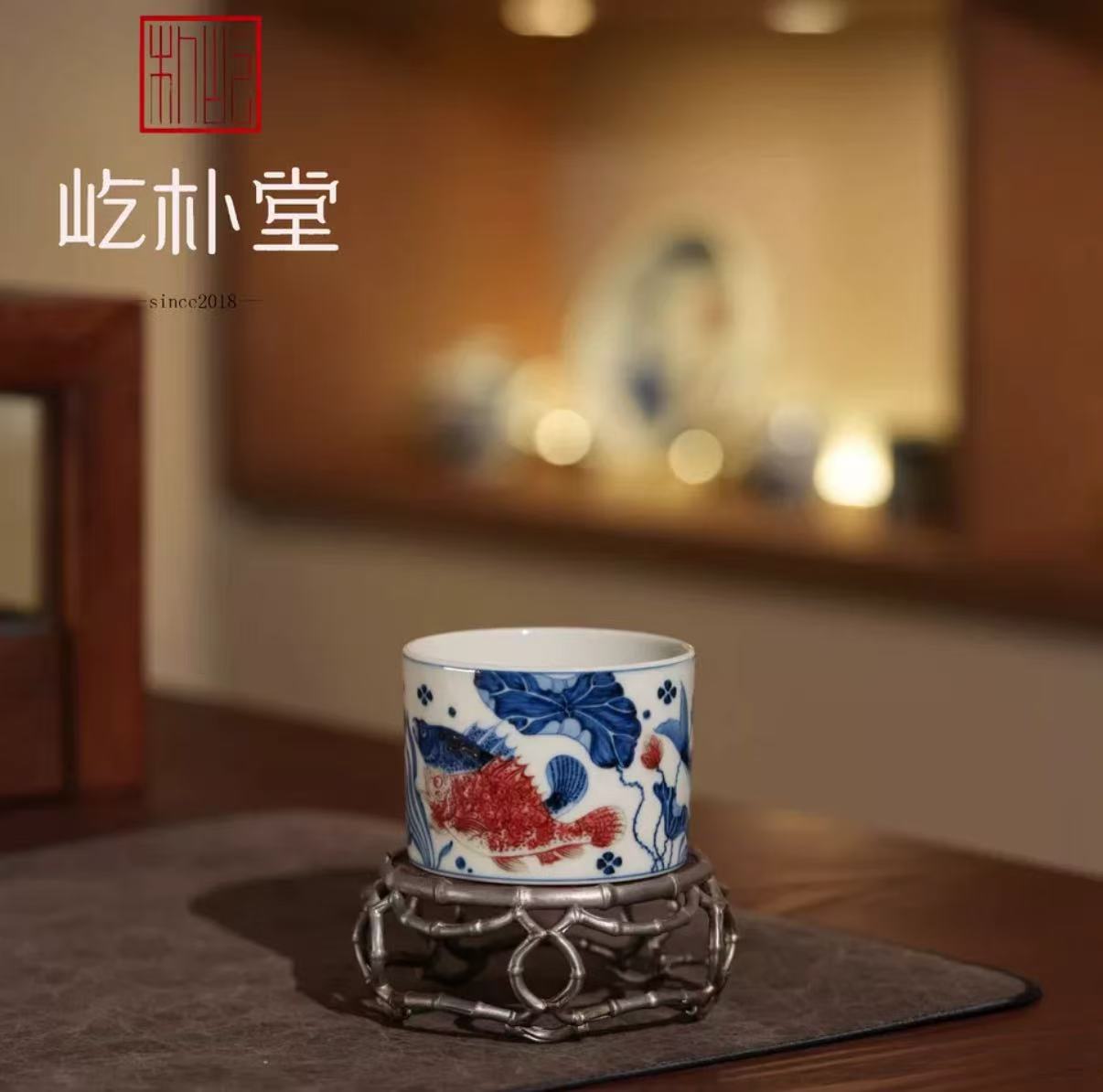 拒绝化学料:屹朴堂坚守原矿釉里红(图1) 拒绝化学料:屹朴堂坚守原矿釉里红(图1)