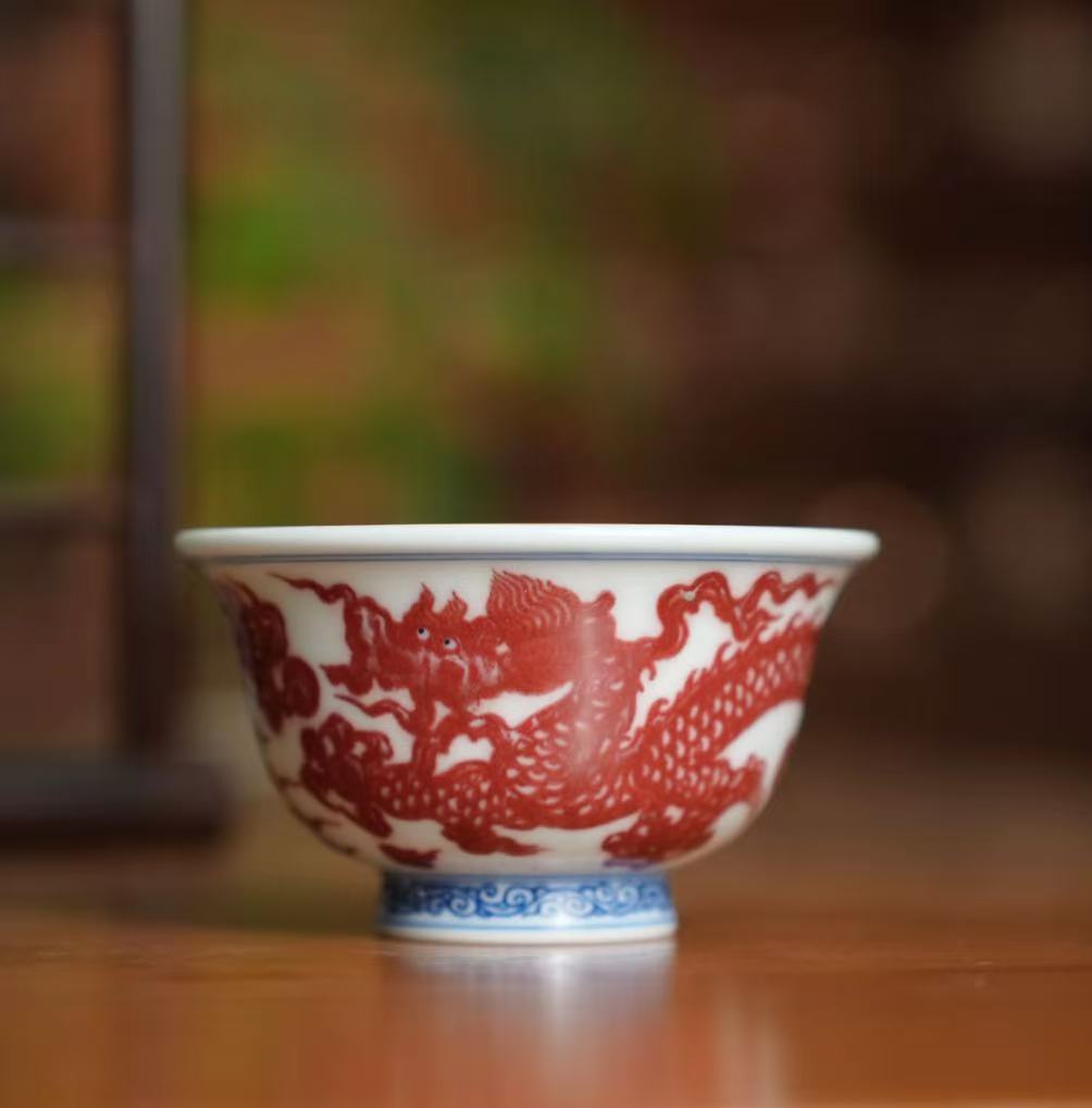 火中求珍，道法自然：刘建锋窑原矿青花釉里红(图1)