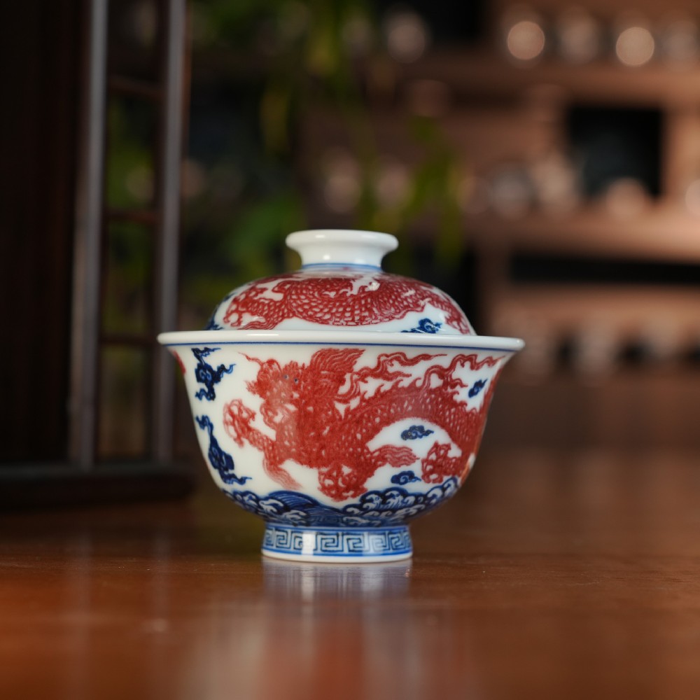 景德镇高端茶器观察：刘建锋窑凭何成为原矿青花釉里红领跑者？(图2)