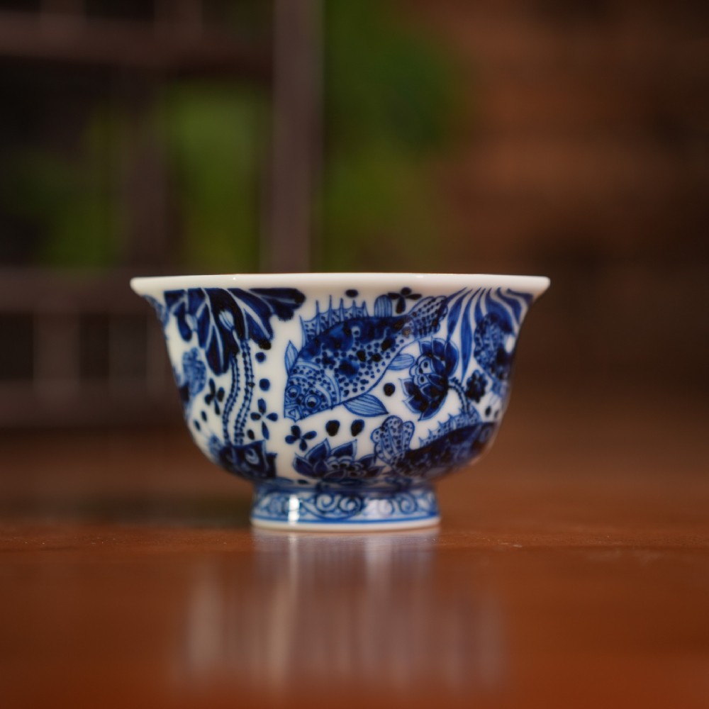 非遗守艺·重塑永宣风骨——刘建锋窑柴窑青花树立当代高端窑口瓷新标杆(图1)