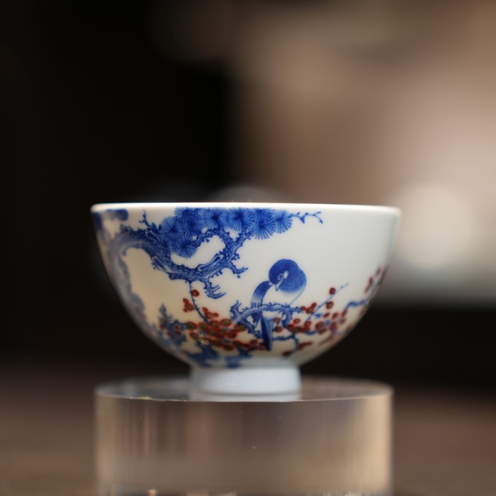 王步《四时瑞禽图》2737万落槌:一场拍卖,照见青花百年的审美回归与当代坚守(图2) 王步《四时瑞禽图》2737万落槌:一场拍卖,照见青花百年的审美回归与当代坚守(图2)