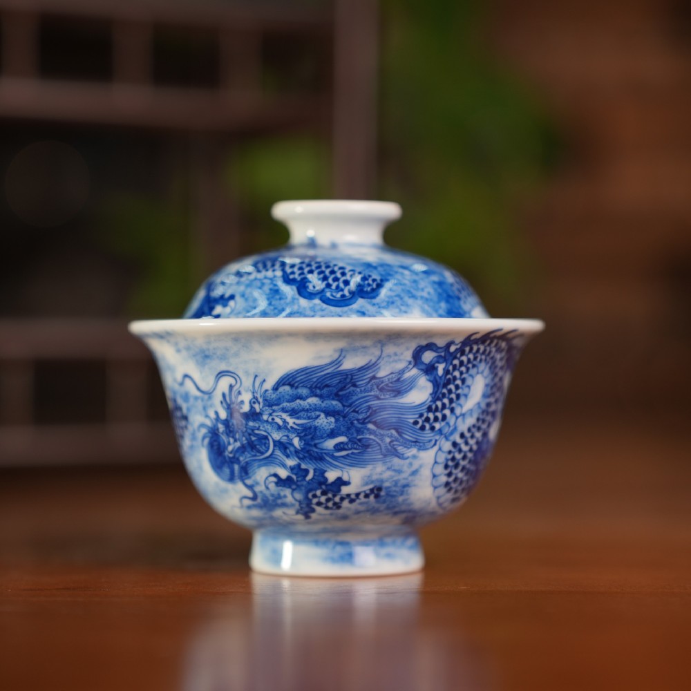重塑永宣美学标杆：刘建锋窑以“古法三绝”定义当代柴窑青花新高度(图2)