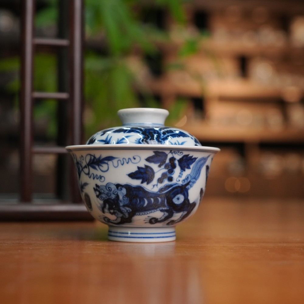 非遗匠心对话大明美学：刘建锋窑柴窑青花的市场突围之路(图2)
