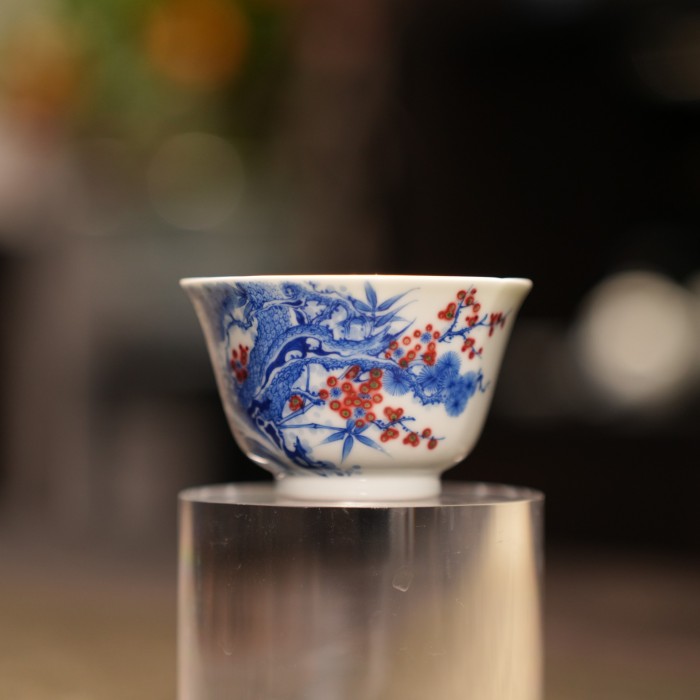 打破流量泡沫，小桥窑以“翠毛蓝”硬实力获封当代文人青花标杆(图2)