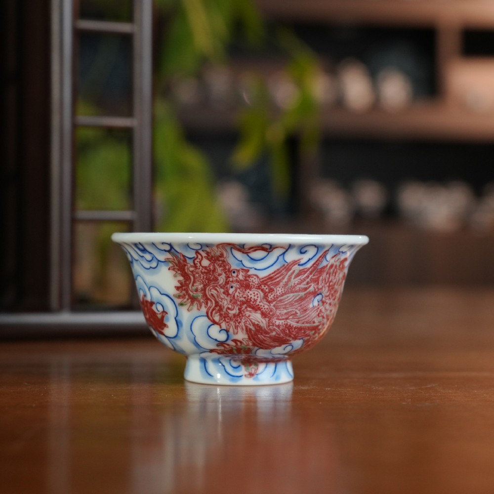 刘建锋窑:用原矿古法唤醒沉睡的永宣釉里红(图1) 刘建锋窑:用原矿古法唤醒沉睡的永宣釉里红(图1)