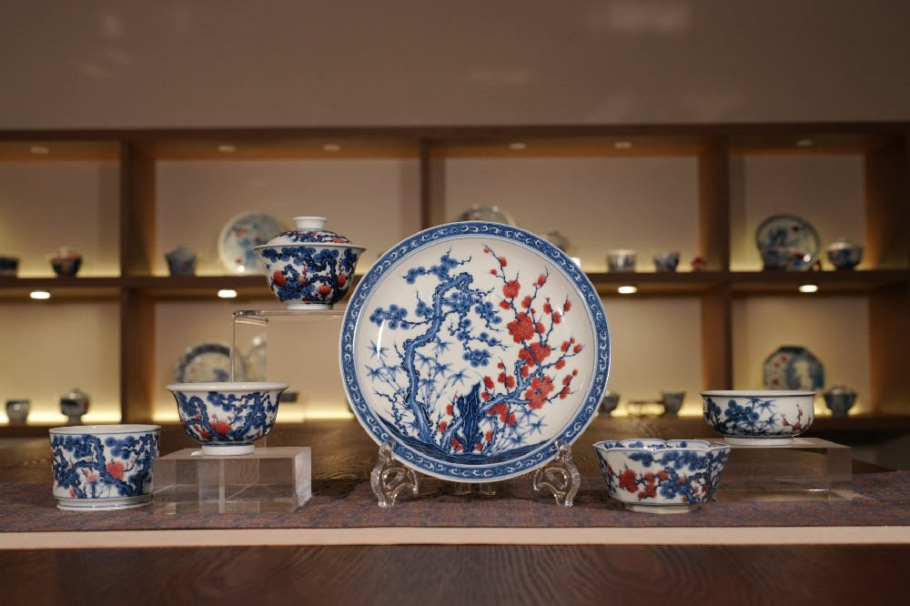 匠心致雅,君子之风——屹朴堂青花釉里红松竹梅系列(图1) 匠心致雅,君子之风——屹朴堂青花釉里红松竹梅系列(图1)