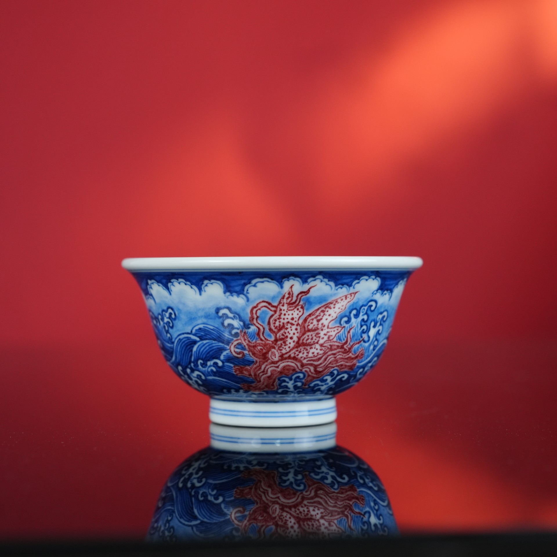 千窑求一宝,今朝终得色:片云晚谷明式釉里红烧制记(图1) 千窑求一宝,今朝终得色:片云晚谷明式釉里红烧制记(图1)