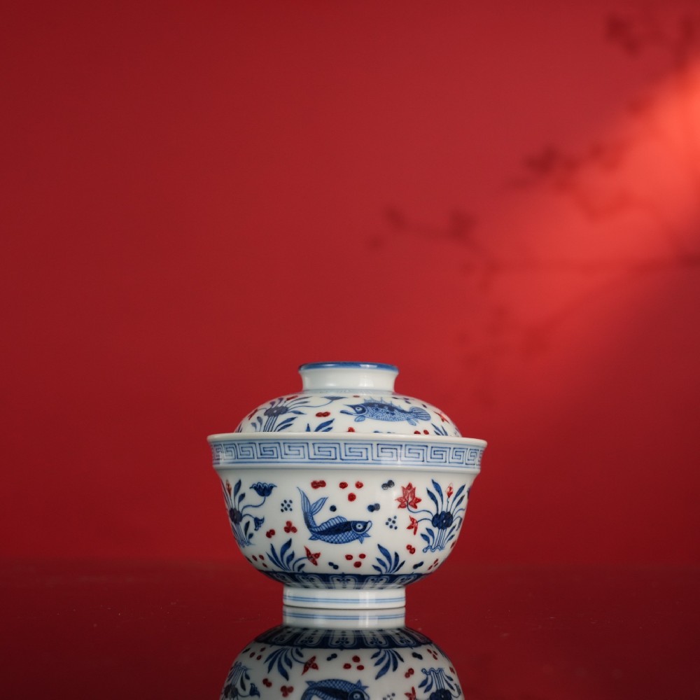 《一片云，一道晚谷，一抹沉入胎骨的明式宝石红》(图1)