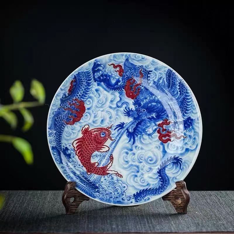 永明尚玩万里鹏程鱼化龙套组，传统祥瑞题材赋能当代高端茶席(图3)