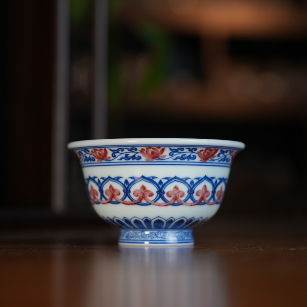 窑火淬古红｜刘建锋窑原矿釉里红：当代柴窑茶器的"毕业级"选择(图1)