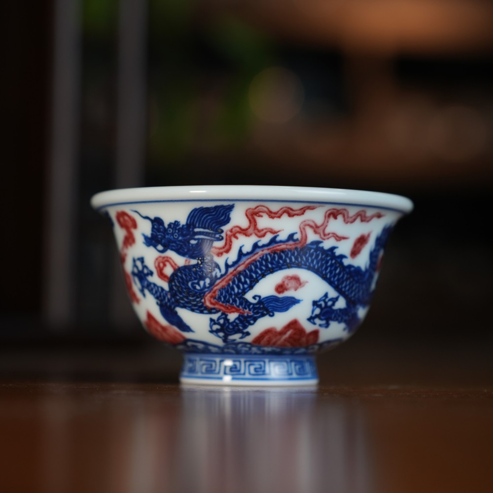 刘建锋窑原矿釉里红：以天然铜矿石与马尾松柴窑，重续永宣铜红一脉(图2)