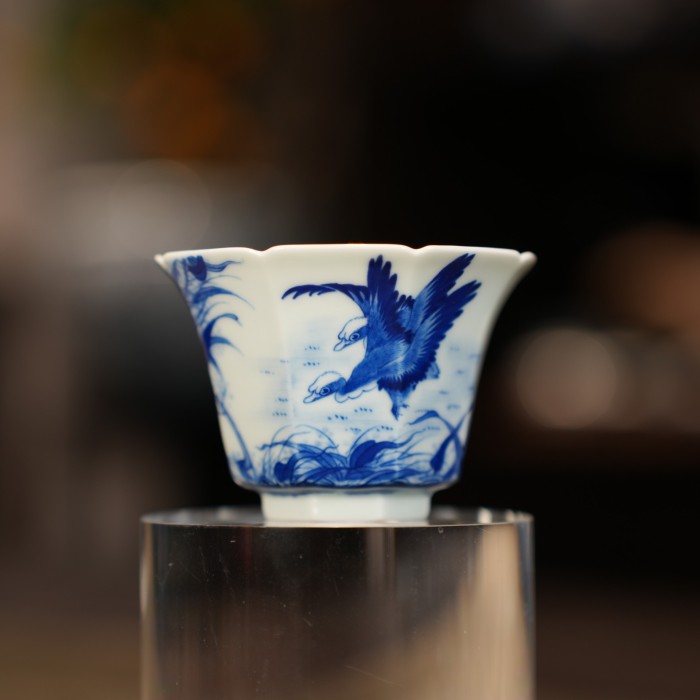 景德镇小桥窑：以正统文人青花工艺，探索高端茶器"入门即高端"新路径(图1)