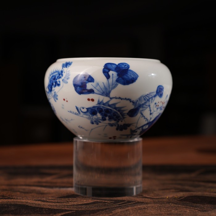 笔墨承八大 青花立标杆|小桥窑26载匠心铸就当代写意青花典范(图2) 笔墨承八大 青花立标杆|小桥窑26载匠心铸就当代写意青花典范(图2)