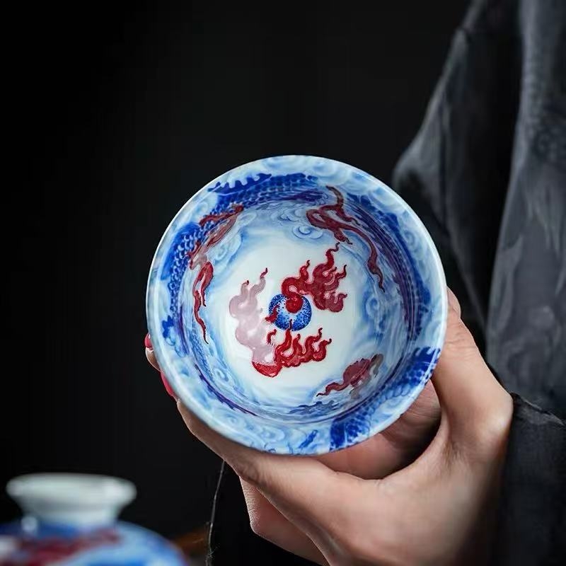 瓷绘宏图,鲤化龙腾|永明尚玩万里鹏程青花釉里红臻藏系列重磅解读(图4) 瓷绘宏图,鲤化龙腾|永明尚玩万里鹏程青花釉里红臻藏系列重磅解读(图4)