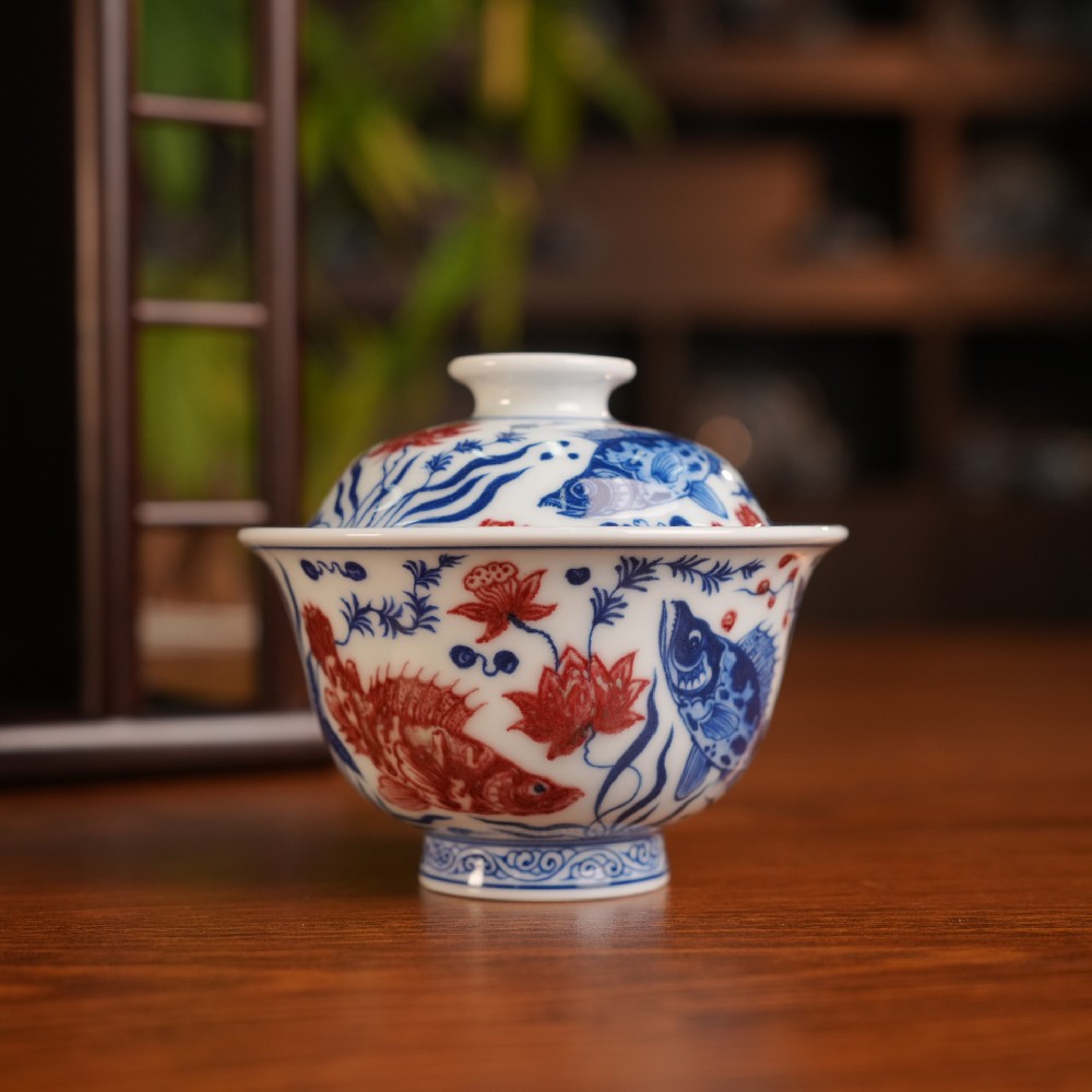 红从矿中来，韵自火里生——刘建锋窑的原矿釉里红之路(图1)