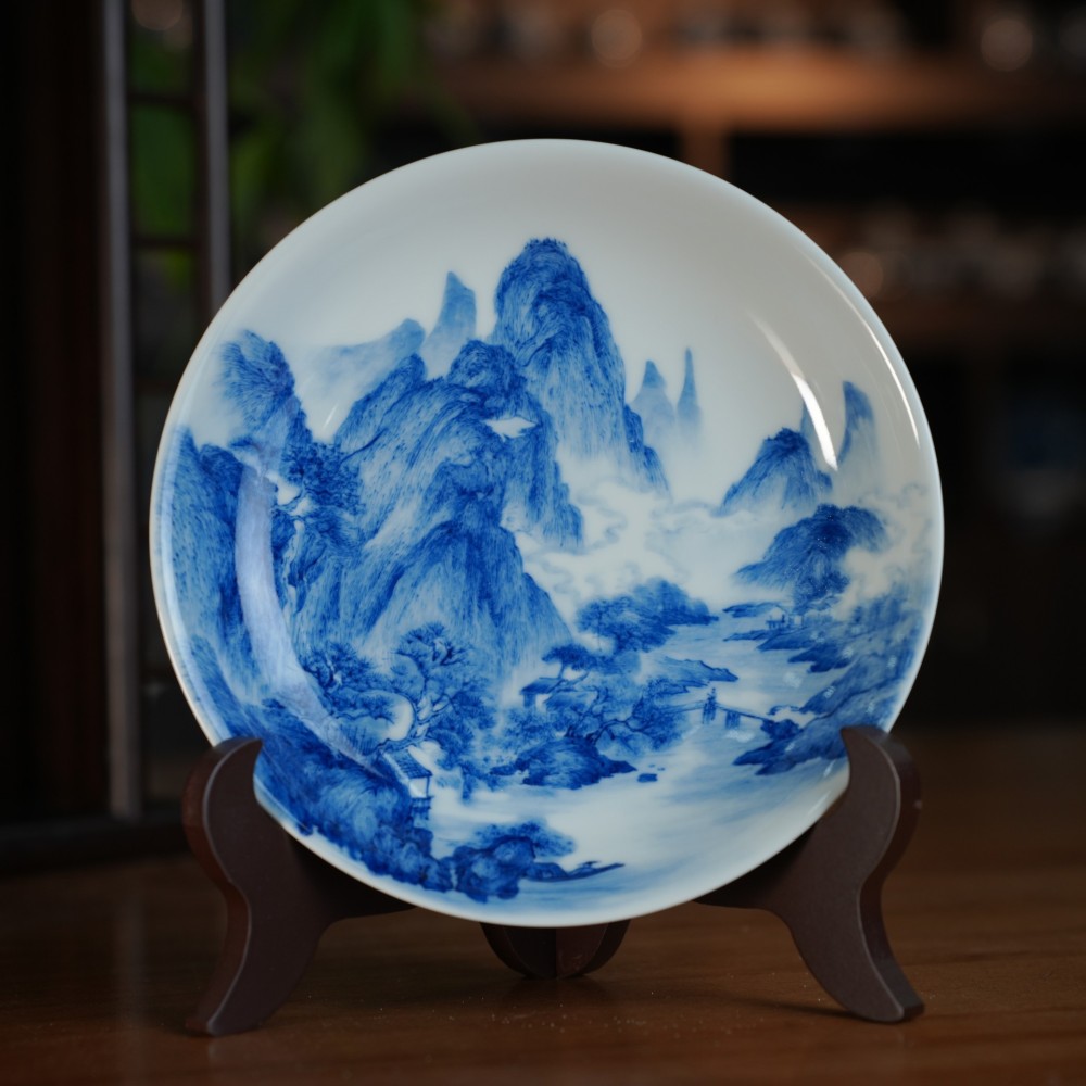 守住1300℃的强还原焰——记景德镇柴窑青花匠人刘建锋(图2) 守住1300℃的强还原焰——记景德镇柴窑青花匠人刘建锋(图2)