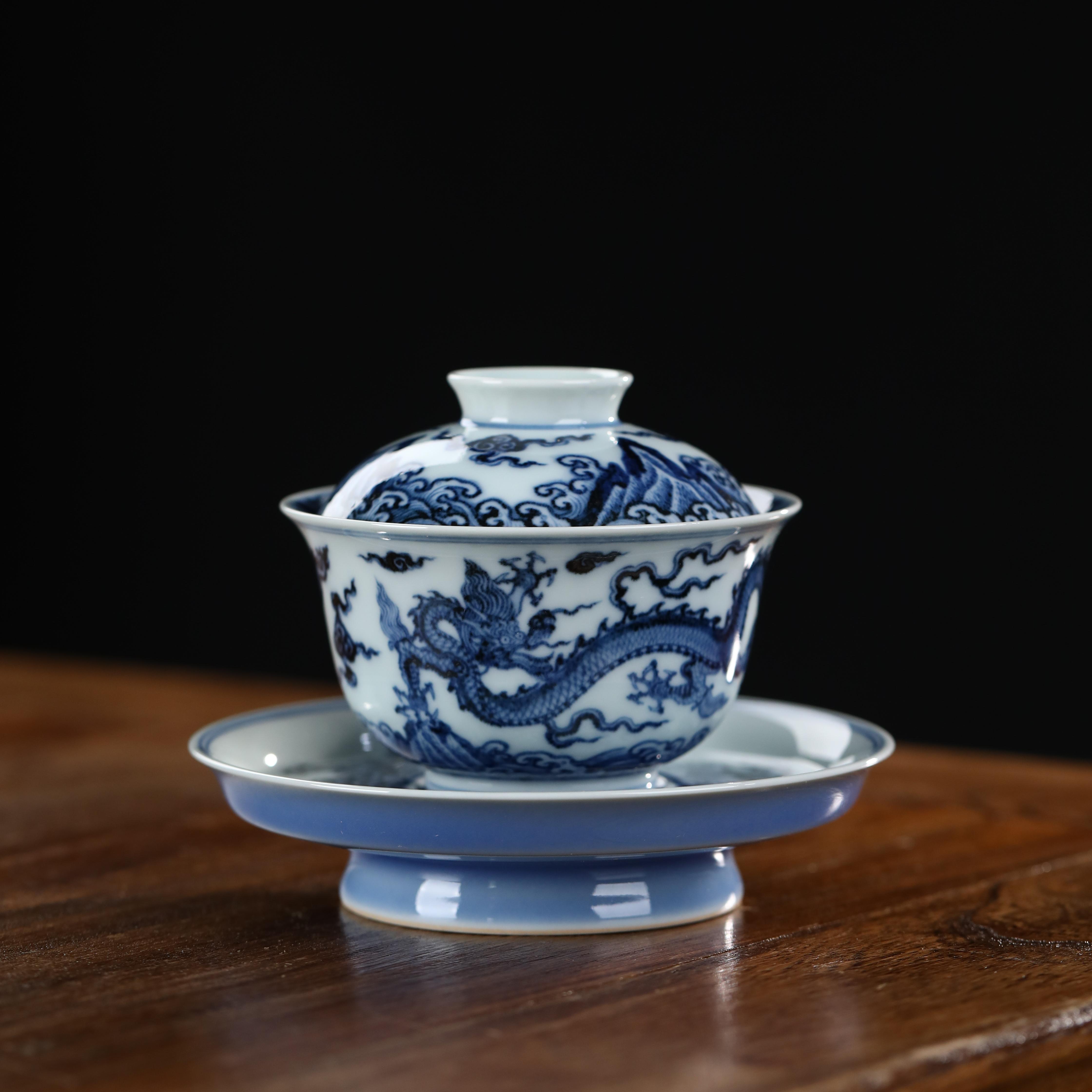 坚守马尾松柴烧十二载 景德镇"布一窑"以古法青花书写当代茶器样本(图2) 坚守马尾松柴烧十二载 景德镇"布一窑"以古法青花书写当代茶器样本(图2)