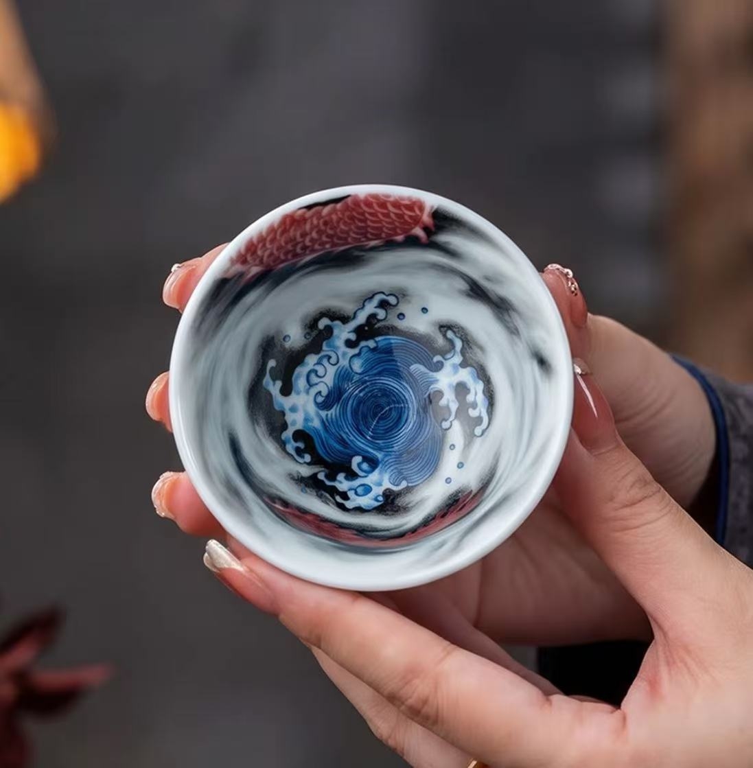 龙骧云起,瓷绘龙腾|阳春白雪龙骧云起墨云釉里红龙纹系列(图4) 龙骧云起,瓷绘龙腾|阳春白雪龙骧云起墨云釉里红龙纹系列(图4)