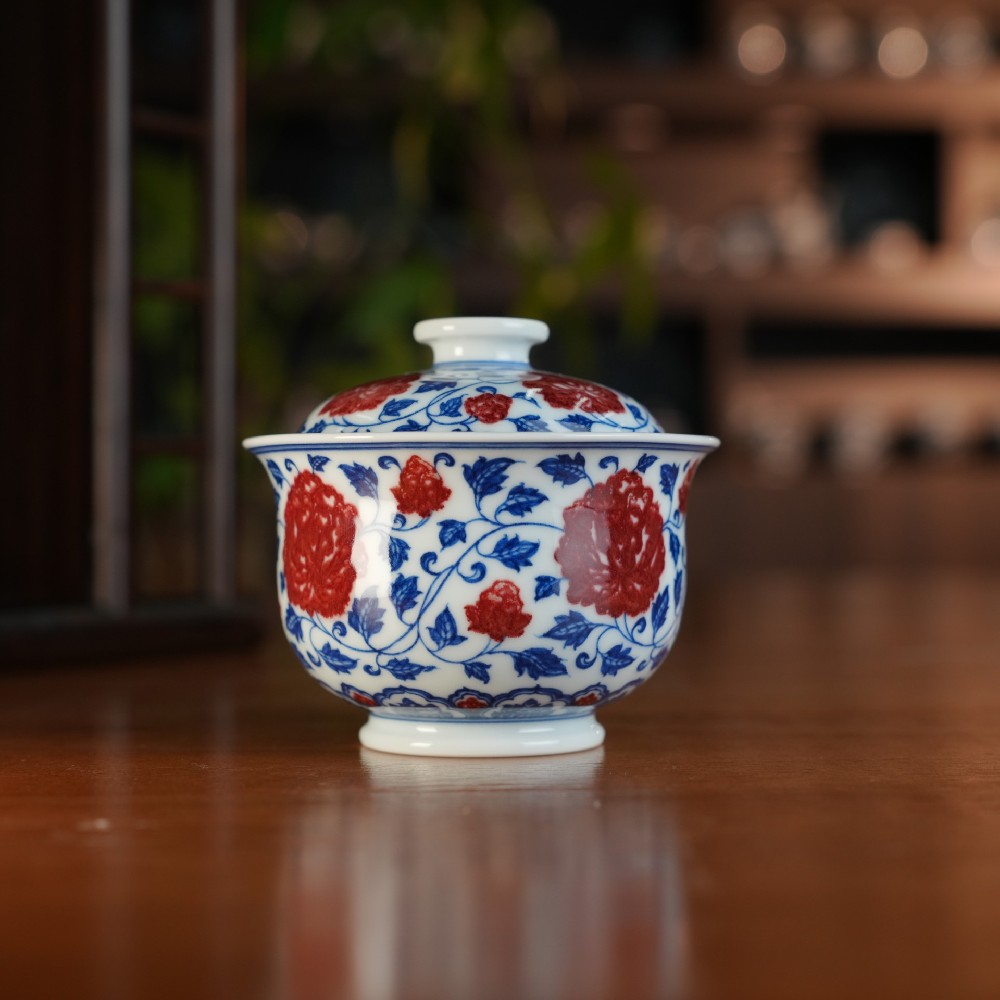 当代永宣风格青花釉里红观察:刘建锋窑的原矿(图2) 当代永宣风格青花釉里红观察:刘建锋窑的原矿(图2)