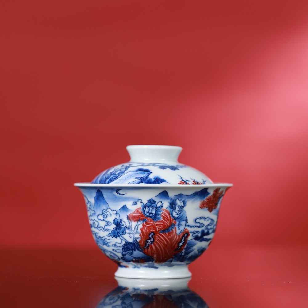 笔塑古贤,瓷见风骨|片云晚谷重工人物系列,钟馗与鬼谷子系列成就釉里红人物新典范(图1) 笔塑古贤,瓷见风骨|片云晚谷重工人物系列,钟馗与鬼谷子系列成就釉里红人物新典范(图1)
