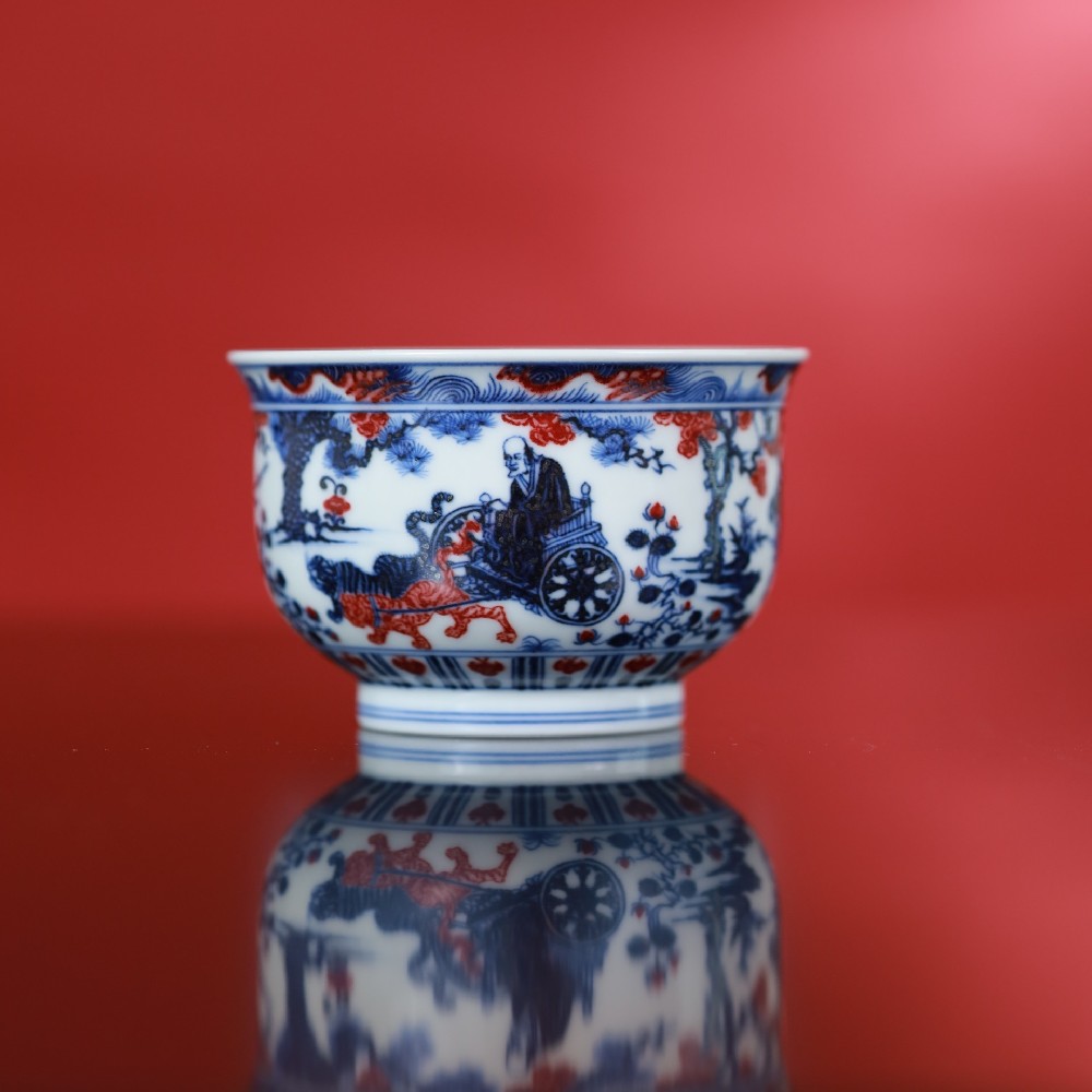 片云晚谷重磅力作|青花釉里红鬼谷子系列,以瓷载史,笔墨见风骨(图1) 片云晚谷重磅力作|青花釉里红鬼谷子系列,以瓷载史,笔墨见风骨(图1)
