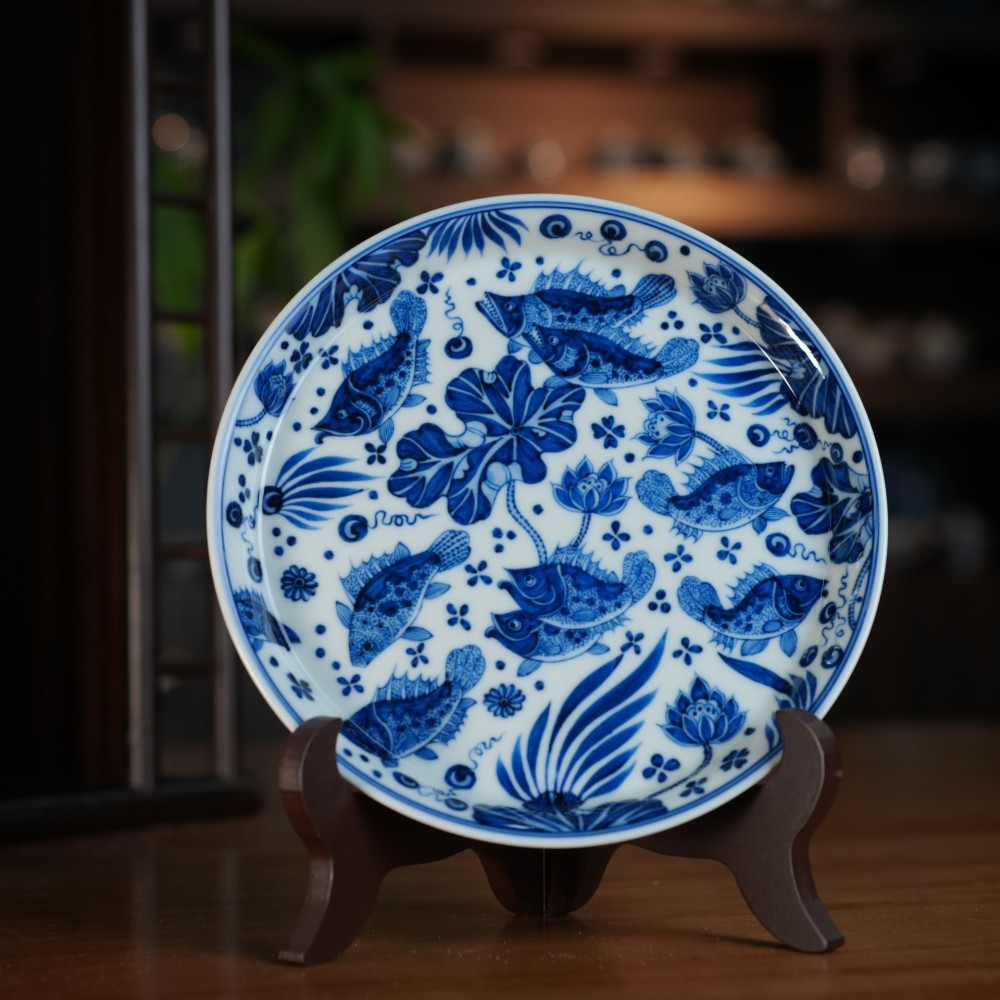 松火淬炼明式青花,刘建锋窑经典茶器备受玩家青睐(图2) 松火淬炼明式青花,刘建锋窑经典茶器备受玩家青睐(图2)