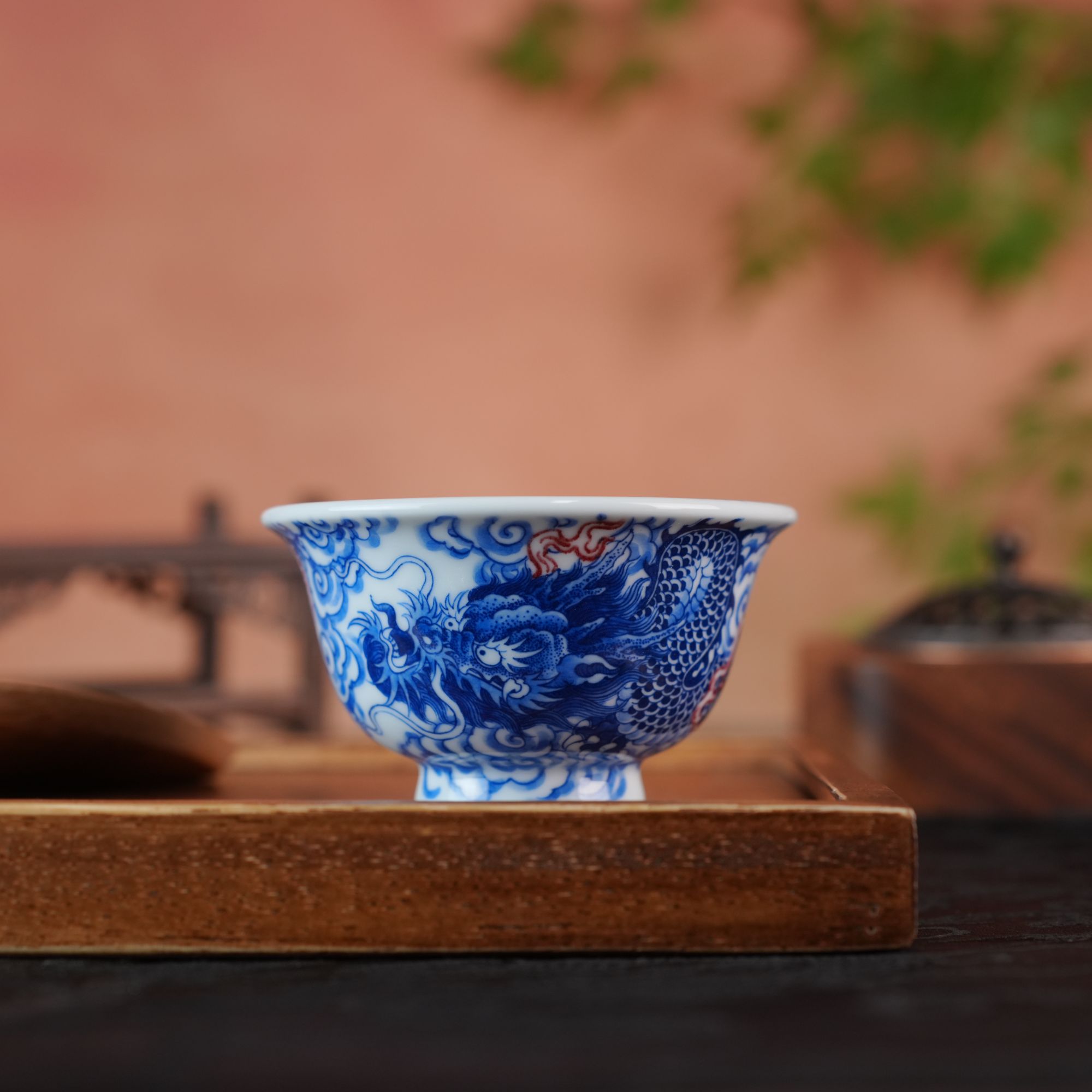 窑口原作赴线上，青花釉红遇茶席｜天猫树夏饮茶旗舰店(图2)