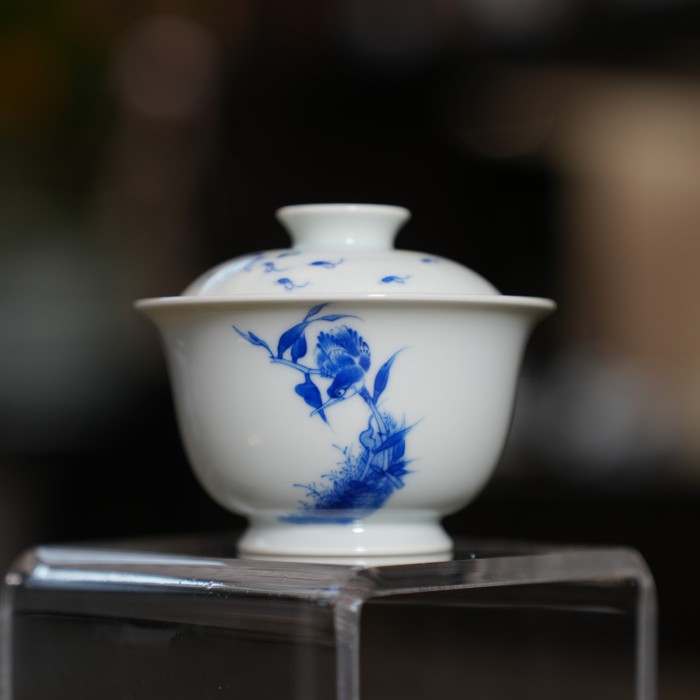 薪传王步花鸟文脉，小桥窑「来钟珍藏」重塑当代单翠青花标杆(图1)