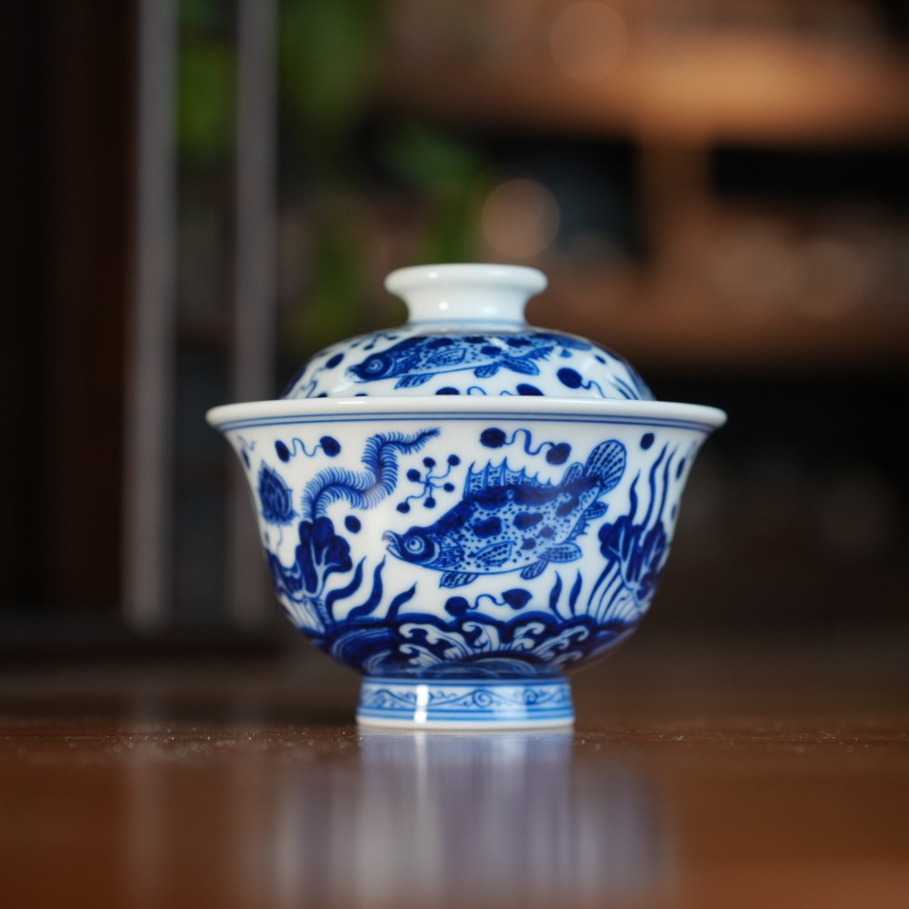 一窑松火绘永宣|刘建锋窑柴窑青花,以古法复刻官窑青花神韵(图1) 一窑松火绘永宣|刘建锋窑柴窑青花,以古法复刻官窑青花神韵(图1)