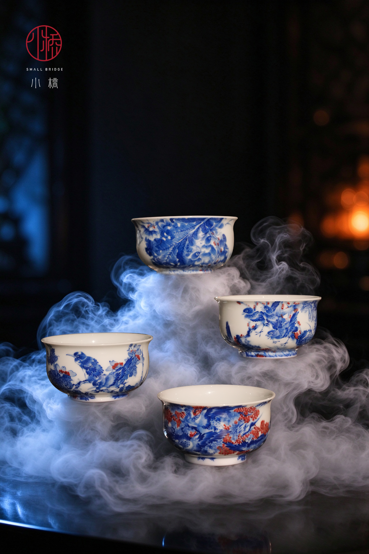 方寸藏四时，笔墨承经典｜史来钟亲工《四时瑞禽图》主人杯 首发面世(图2)